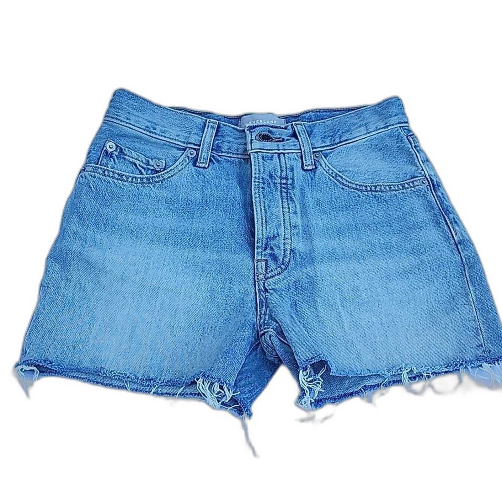 Everlane The Relaxed '90s Short Women Sz 23 Organic Cotton Summer Vacation Beach